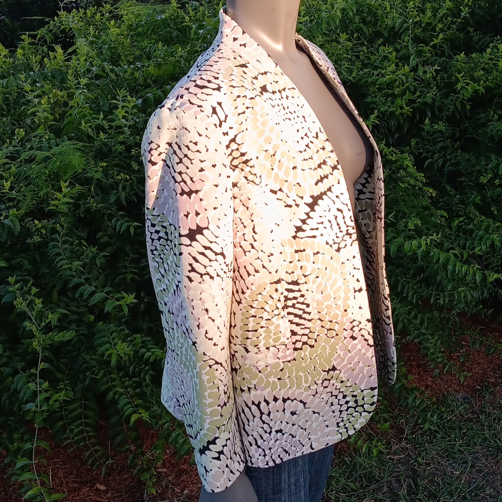KASPER LADIIES BEAUTIFULLY DESIGNED MULTI-COLOR LUX BLAZER (VIETNAM)